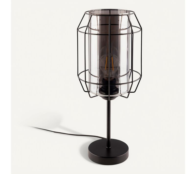 Lampe à poser H. 45 cm TOM Noire
