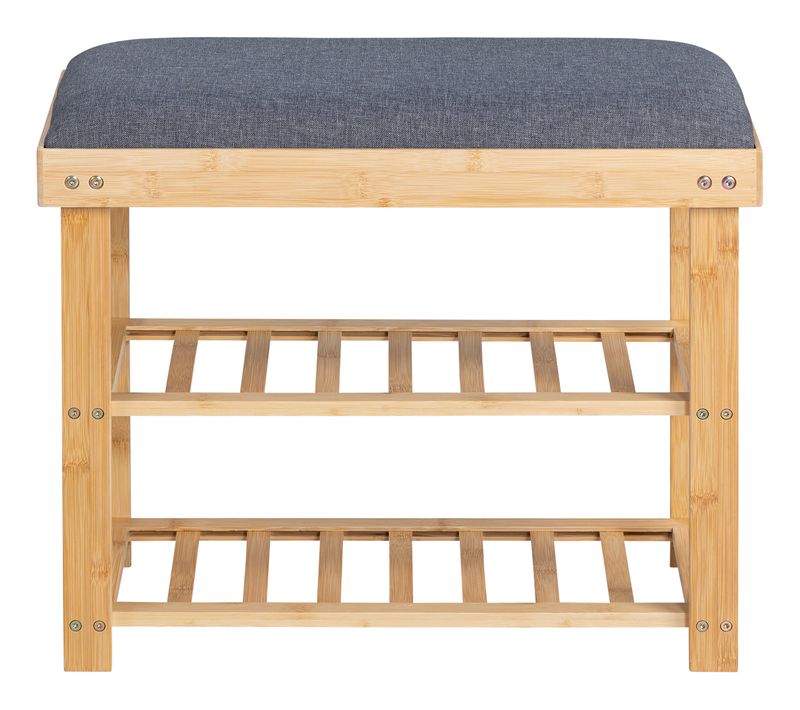 Banc range chaussures PHILS Gris / Naturel