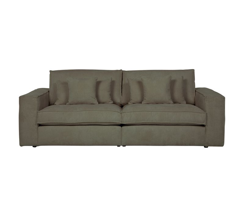 Canapé 3 places CLOUD tissu stello vert