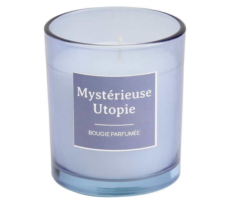 Bougie H. 10 cm MYSTI Violet