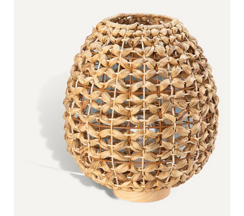 Lampe à poser H. 36,5 cm GOA 2 Naturel