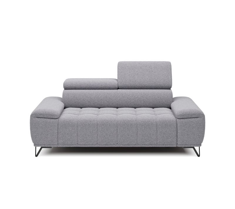 Canapé 3 places relax PALLADIO tissu bubble gris