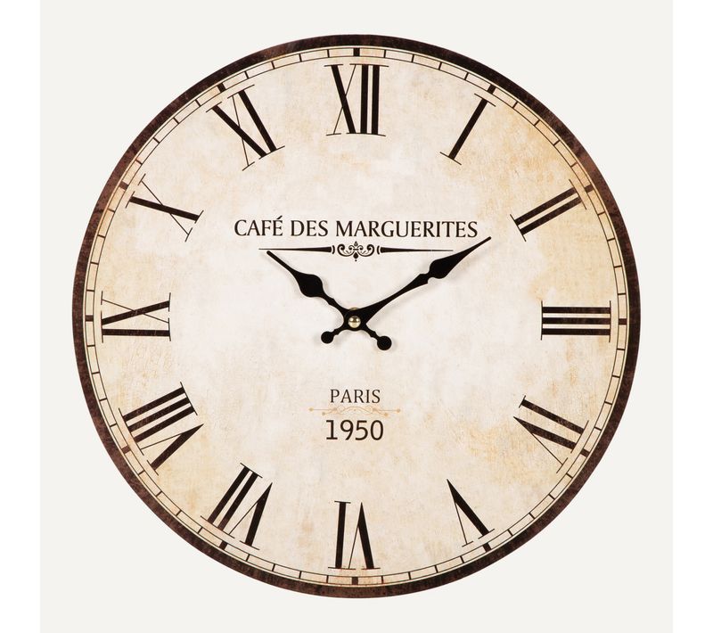 Horloge Ø 33,8 cm MARGUERITE Multicolor