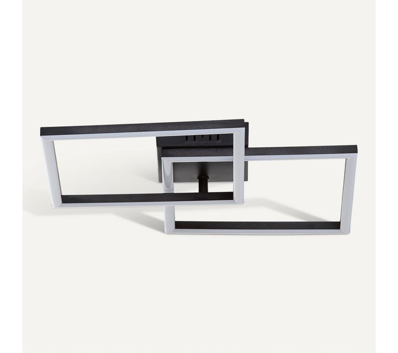 Plafonnier LED L. 40 cm ANDREA Noir
