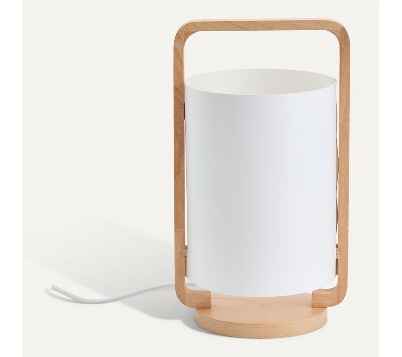 Lampe de chevet H. 30 cm BODEN Blanche