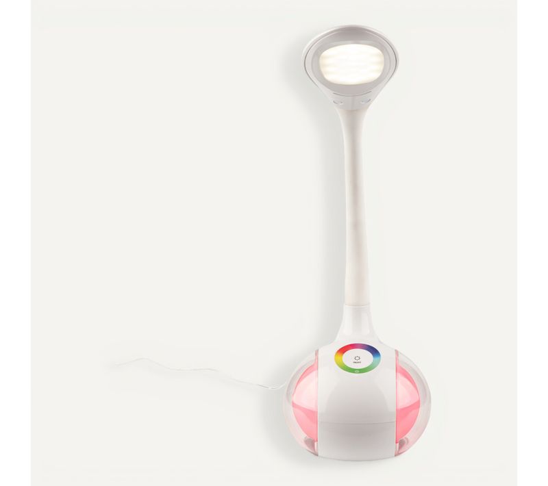 Lampe de bureau LED H. 34 cm DANA Blanche