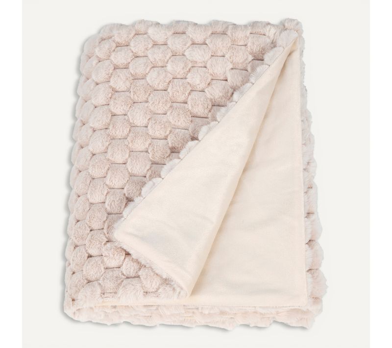 Plaid 130x170 cm CALIN Beige