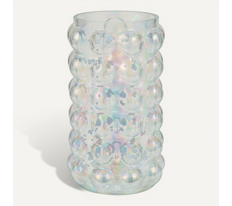 Vase H. 20 cm VASSILI Beige