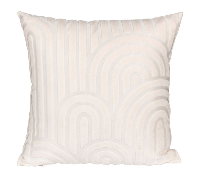 Housse de coussin 40x40 cm ACHILLE Blanc