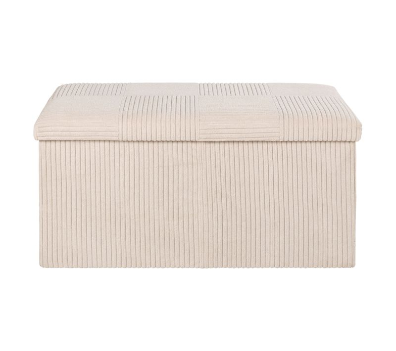 Banc pliable H. 38 cm PAT Ecru