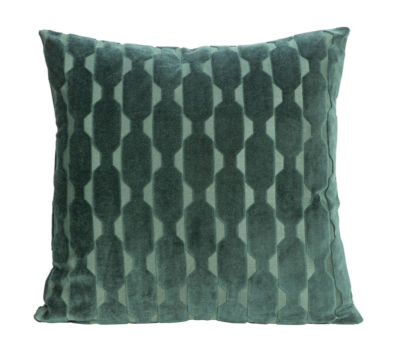 Housse de coussin 40x40 cm SARAH Vert
