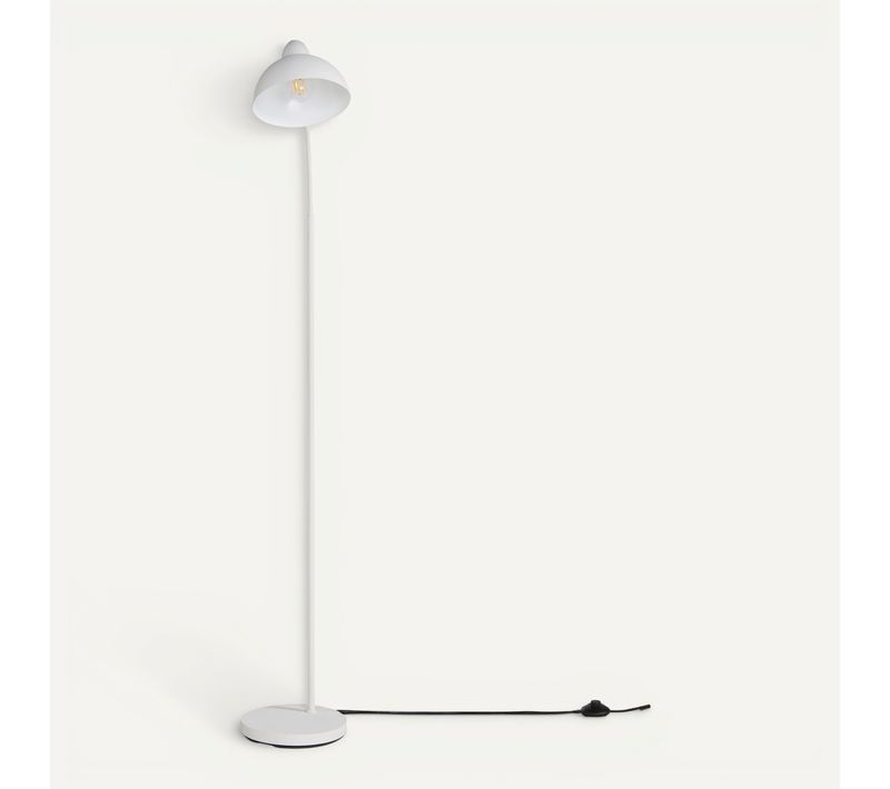 Lampadaire arc H. 154 cm MIRA Blanc
