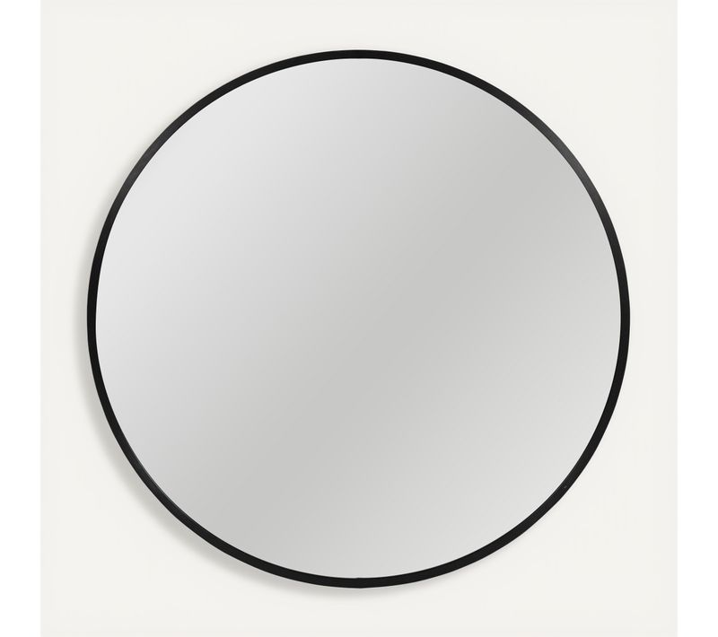 Miroir rond D. 48 cm CIRCLE Noir
