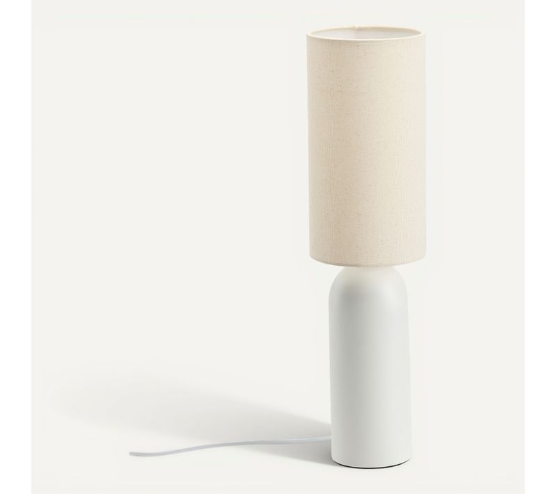 Lampe à poser H. 55 cm ISADORA Blanc