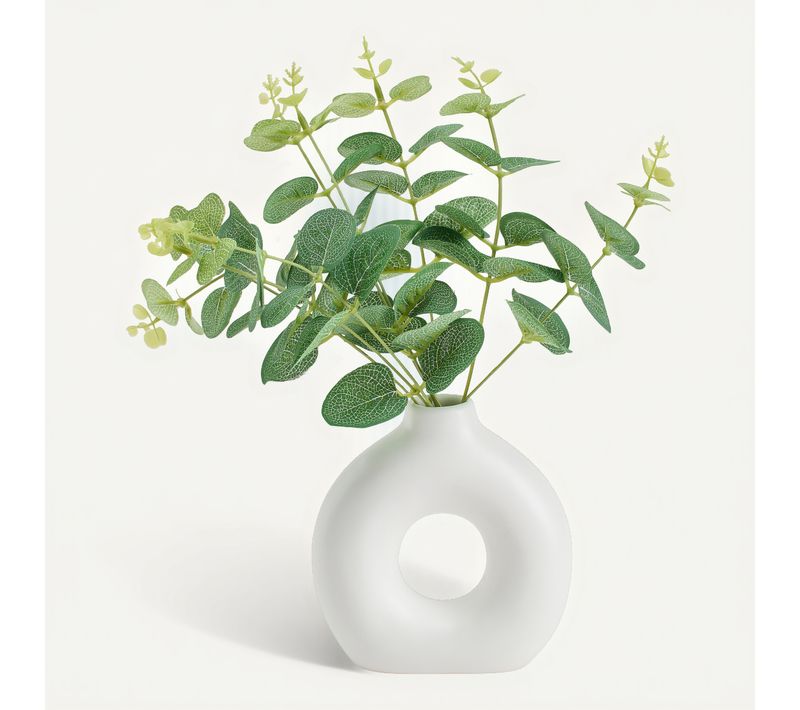 Eucalyptus en vase H. 30 cm HELENE Vert