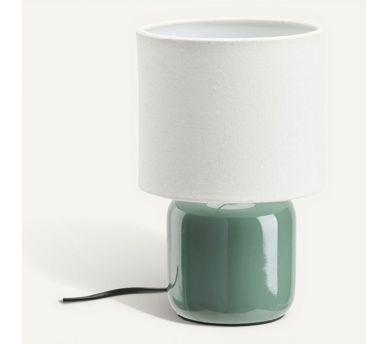 Lampe à poser H. 22 cm LISON Céladon