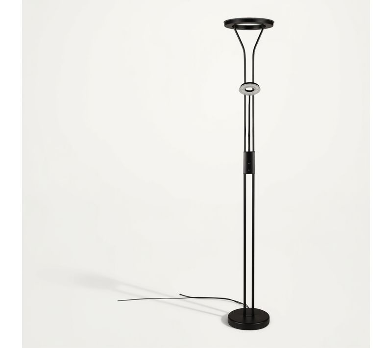 Lampadaire LED H. 180 cm LISA Noir