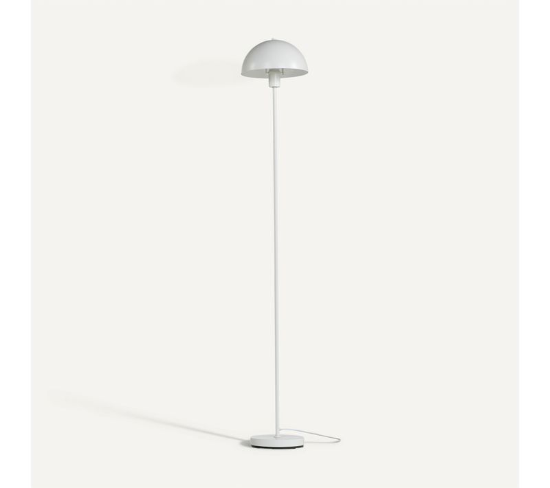 Lampadaire en métal H. 150 cm MATEO Beige