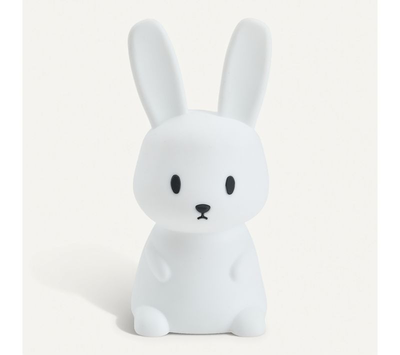 Veilleuse à piles H20 cm LAPIN Blanc