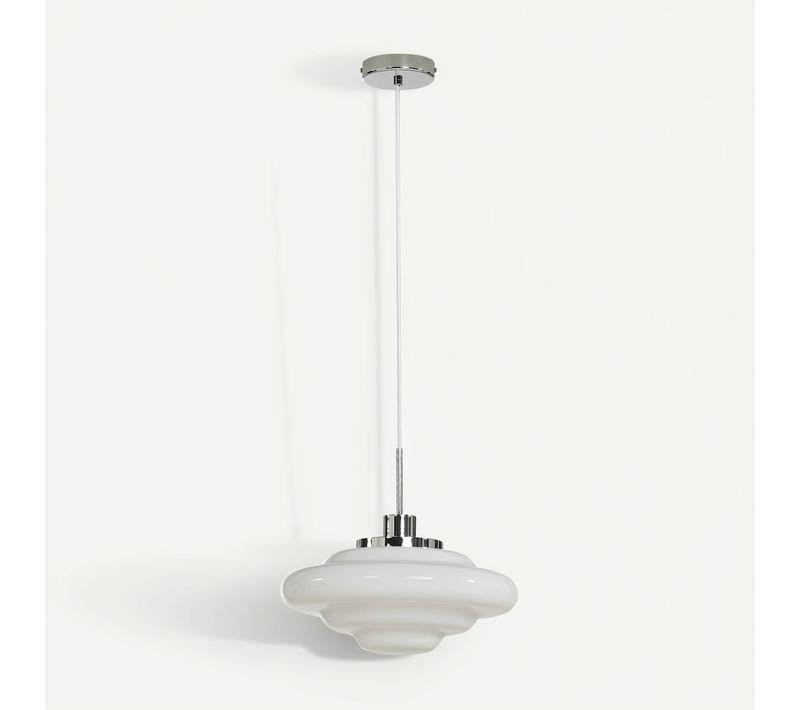Suspension D. 35 cm EMMA Chrome