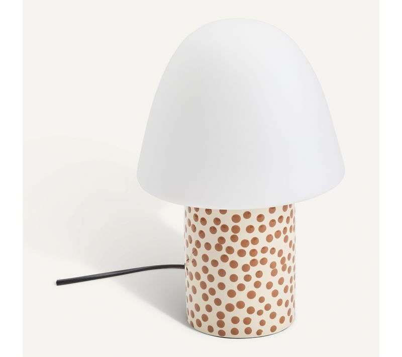 Lampe à poser H. 28 cm TOAD Blanc