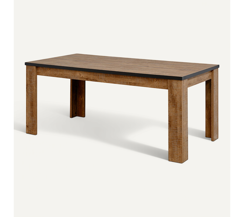 Table À Manger 180 X 90 Cm Fixe Emie