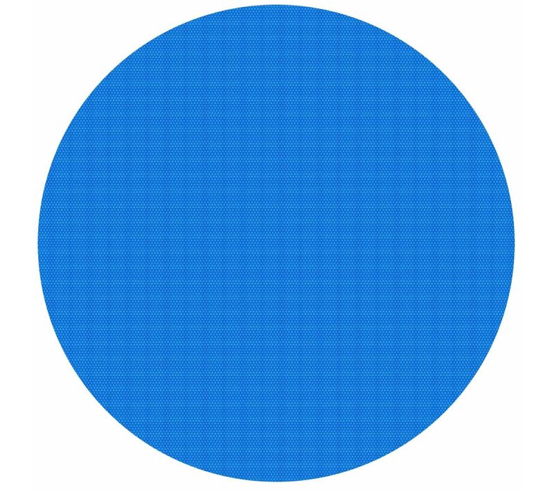 Piscine Film Solaire Ronde Couverture De Piscine Bleu Diamètre 5 M De Chauffage Solaire