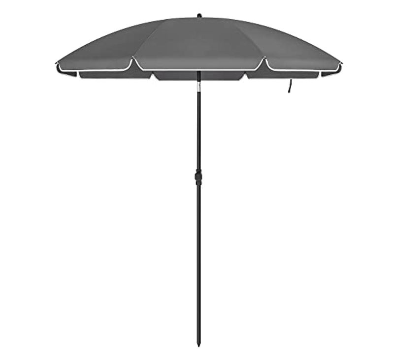 Parasol De Jardin D. 1 6 M Ombrelle Protection Upf 50+ Inclinable Portable Résistant A
