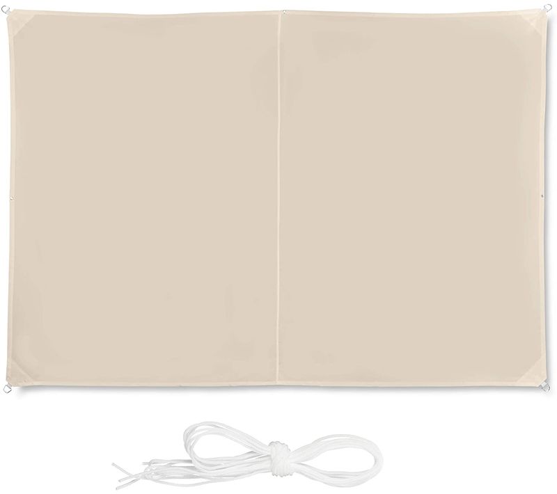 Voile D'ombrage Rectangle 2 X 3 M Beige 13_0002930