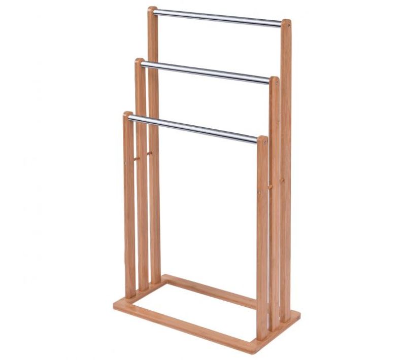 Porte-serviettes Et Vêtements, Échelle Pour Serviettes Meuble Serviettes 3 Barres, 46