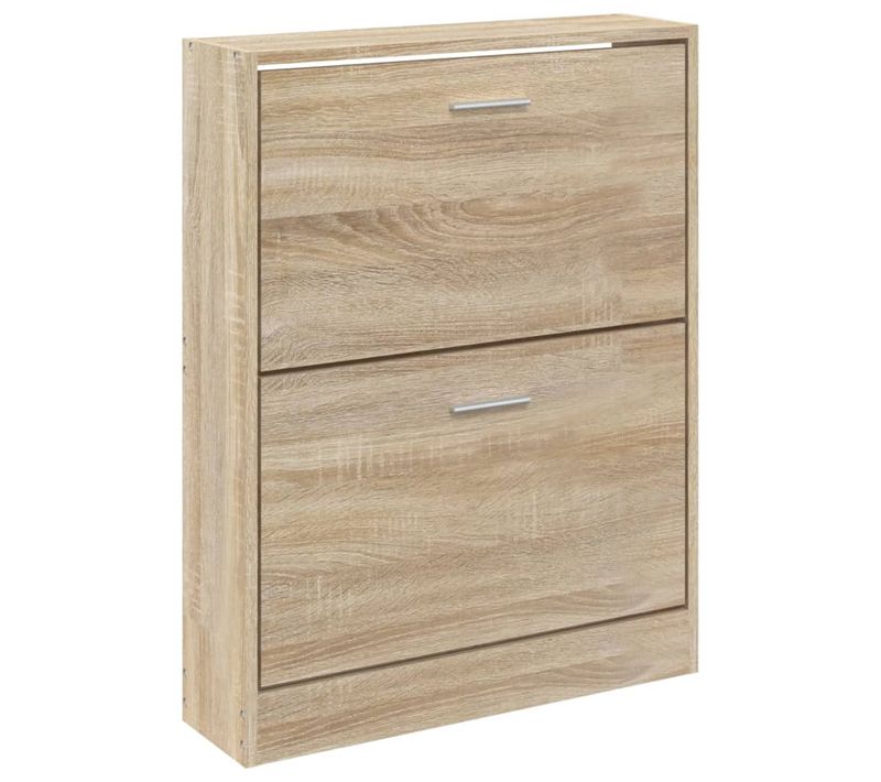 Armoire à Chaussures Range Chaussures Rangement Meuble Entrée Couloir Salon 59 X 17 X