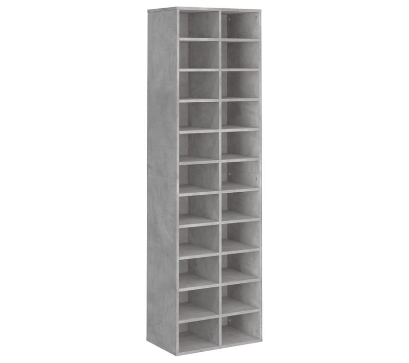 Armoire à Chaussures Range Chaussures Rangement Meuble Entrée Couloir Salon 54 X 34 X 183