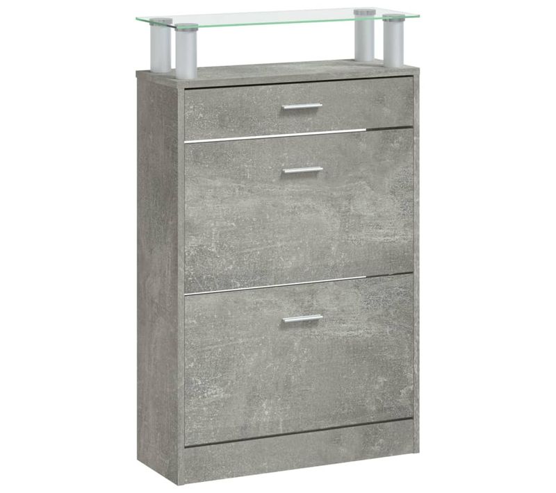 Armoire à Chaussures Range Chaussures Rangement Meuble Entrée Couloir Salon