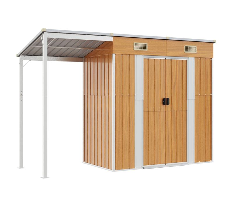 Abri De Jardin Cabane Cabanon Maison De Stockage Remise Extérieur Hangar Outils Robus