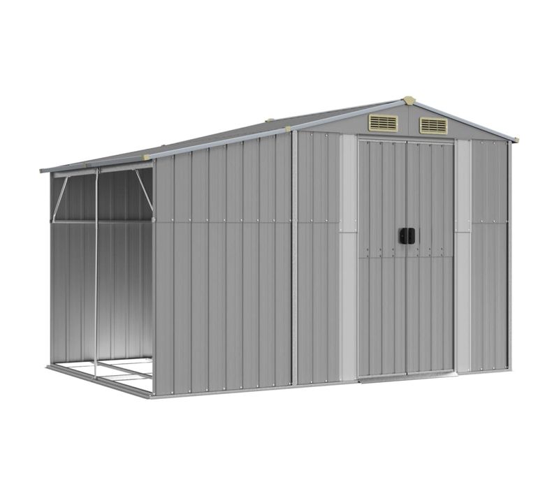 Abri De Jardin Cabane Cabanon Maison De Stockage Remise Extérieur Hangar  277 x 192,5 x 179