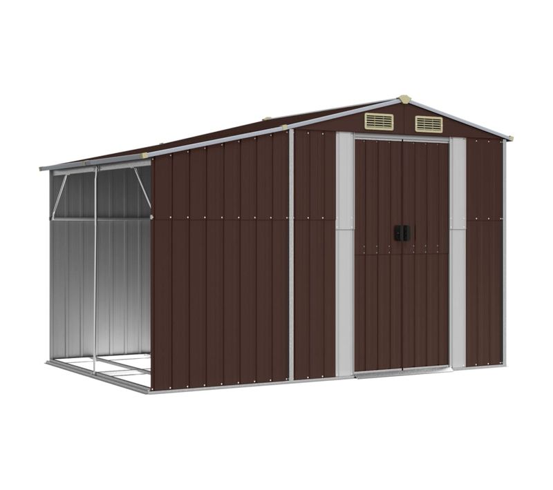 Abri De Jardin Cabane Cabanon Maison De Stockage Remise Extérieur 277 x 192,5 x 179 cm