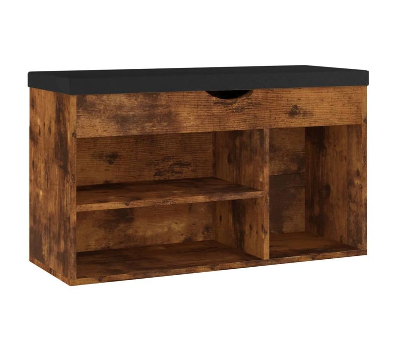 Banc à Chaussures Bottes Commode Étagère Meuble Entrée Rangement