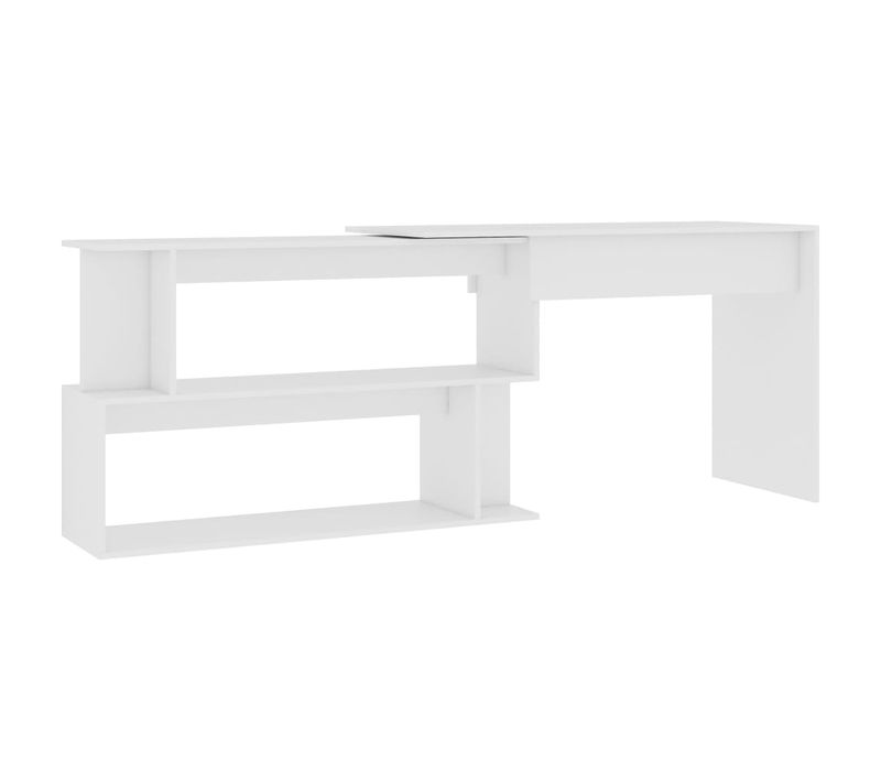 Bureau Table Poste De Travail Meuble D'ordinateur Informatique Étude D'angle 200 X 50