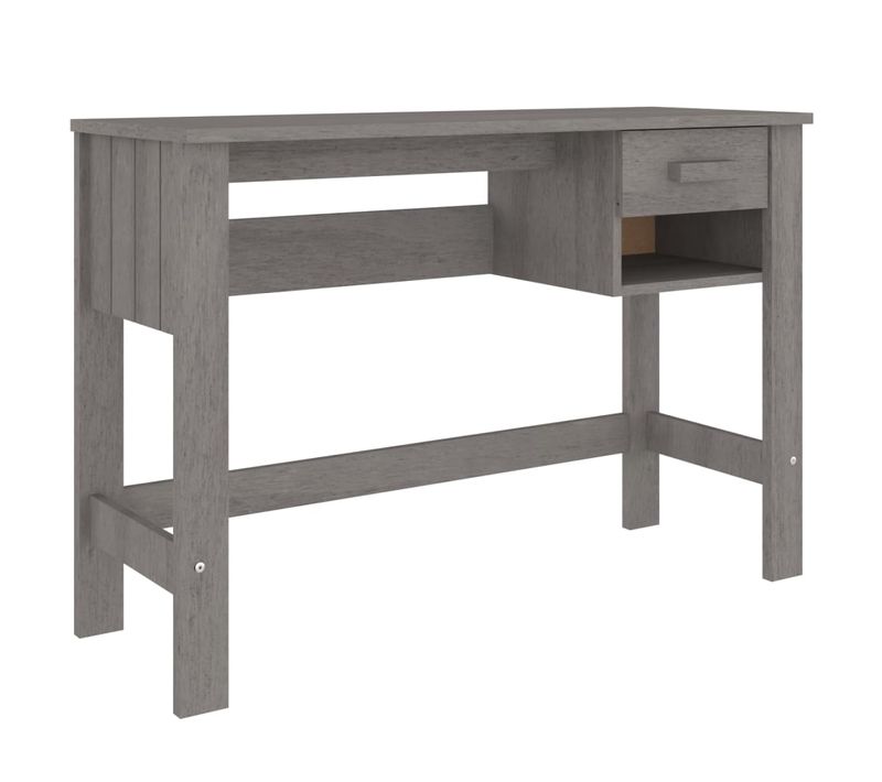 Bureau Table Poste De Travail Meuble D'ordinateur Informatique Étude Hamar Clair 110