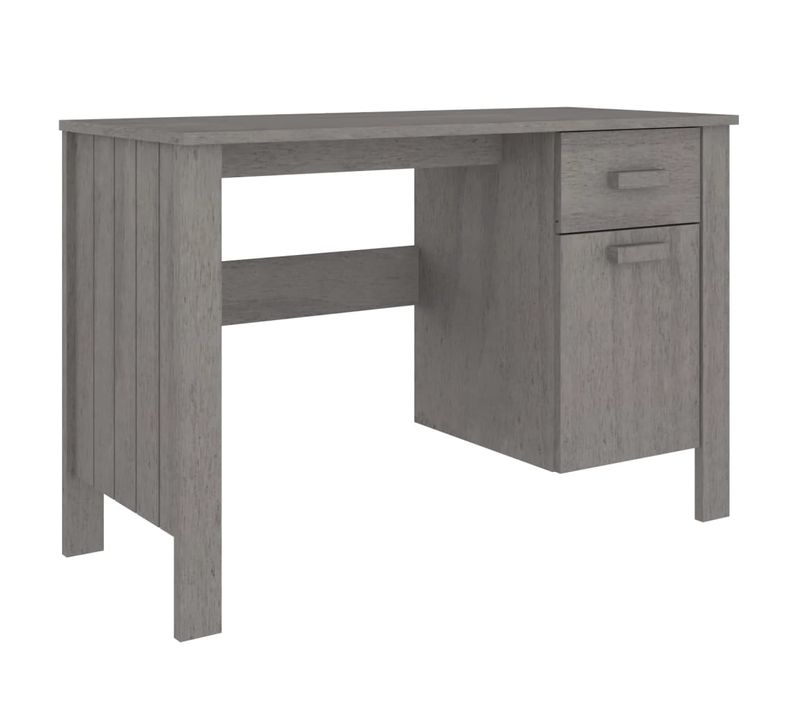 Bureau Table Poste De Travail Meuble D'ordinateur Informatique Étude Hamar Clair 113