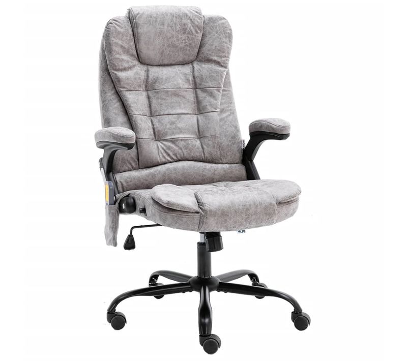 Chaise Fauteuil Siège De Bureau Informatique Étude De Massage Clair Simili Daim G