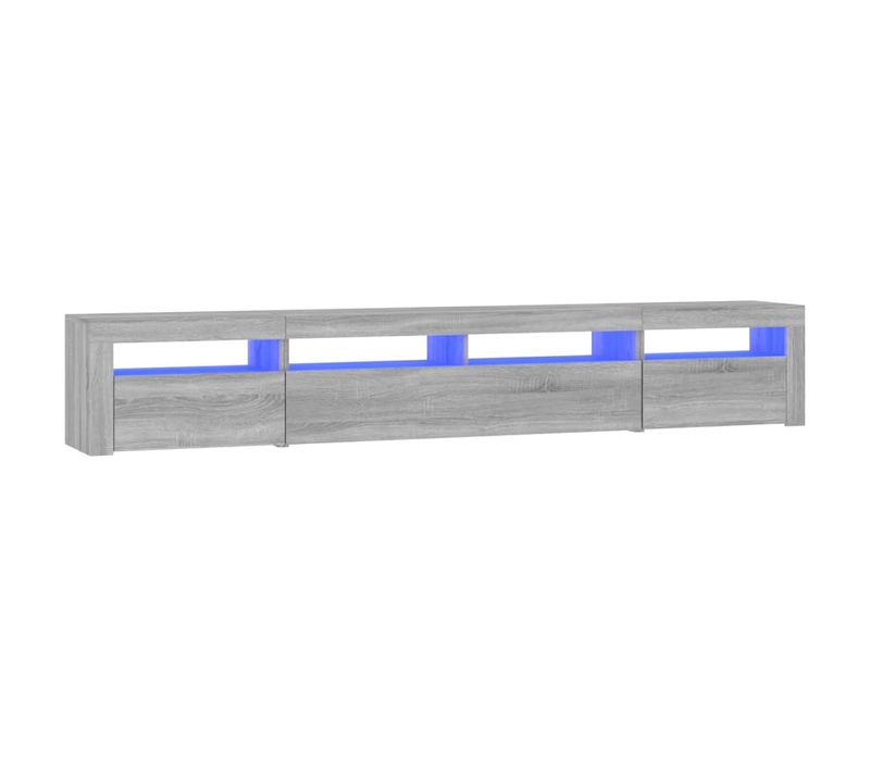 Meuble TV Multimédia Étagère Télévision Salle à Manger Salon Chambre