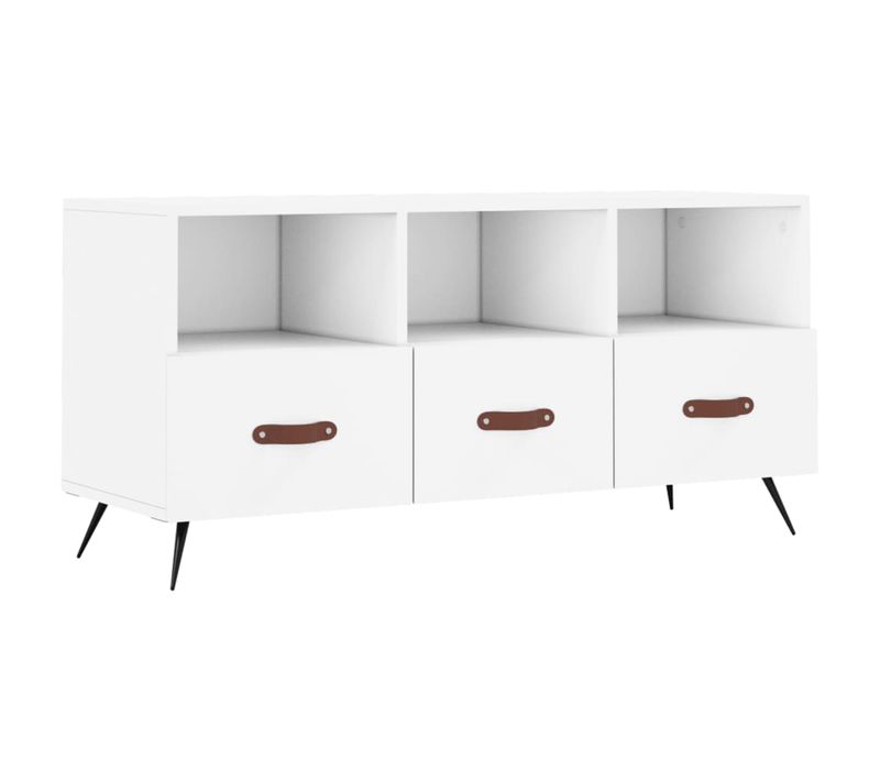 Meuble TV Multimédia Étagère Télévision Buffet Téléviseur