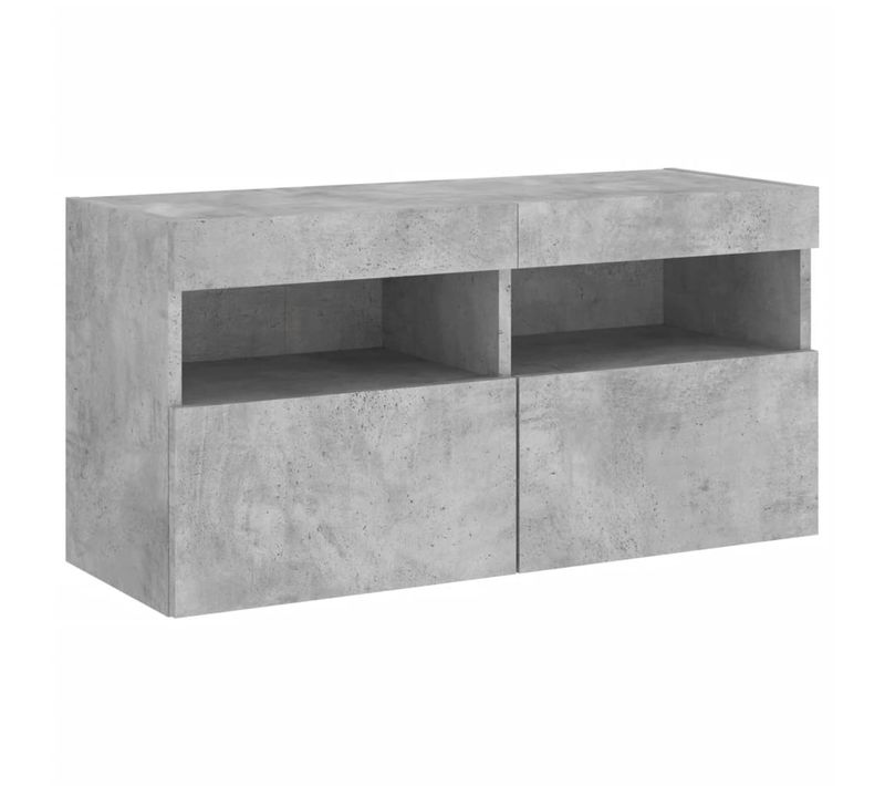 Meuble TV Multimédia Étagère Télévision Buffet Téléviseur Salle à Manger Salon Chambr