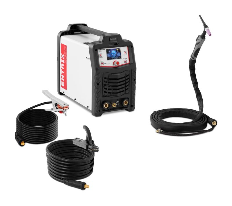 Poste à Souder Tig Ca/cc 200 à Facteur De Marche 80% LCD Numérique Pulse Acier