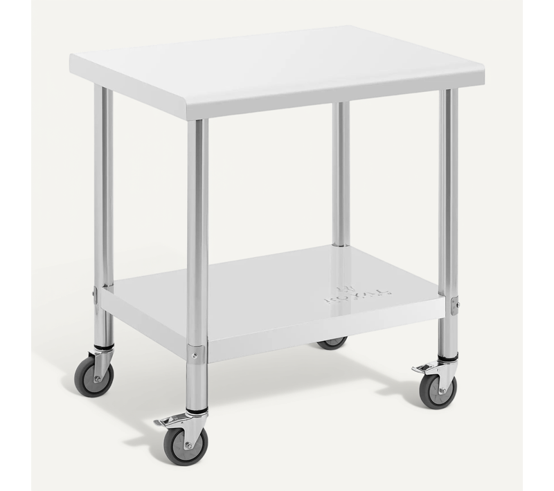 Table De Travail Cuisine Professionnel Premium 60 X 80 Cm 135 Kg Acier Inoxydable 14_