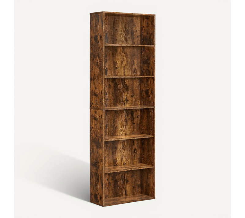 Bibliothèque étagère De Rangement 6 Niveaux Meuble Cube Pour Salon Bureau Chambre Sty