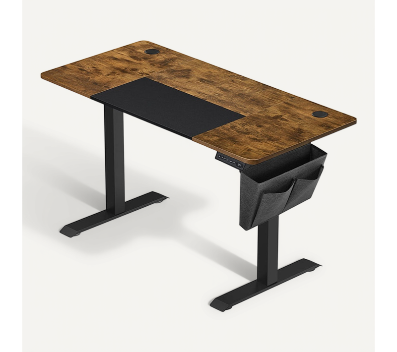 Bureau Assis Debout électrique 60 X 120 X (72-120) Cm Table Réglable En Hauteur Mémoi