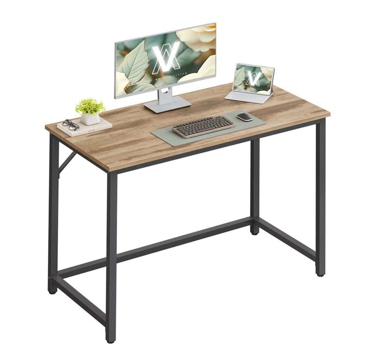 Bureau Table Poste De Travail Petite Taille 100 X 50 X 75 Cm Pour Bureau Salon Chambr
