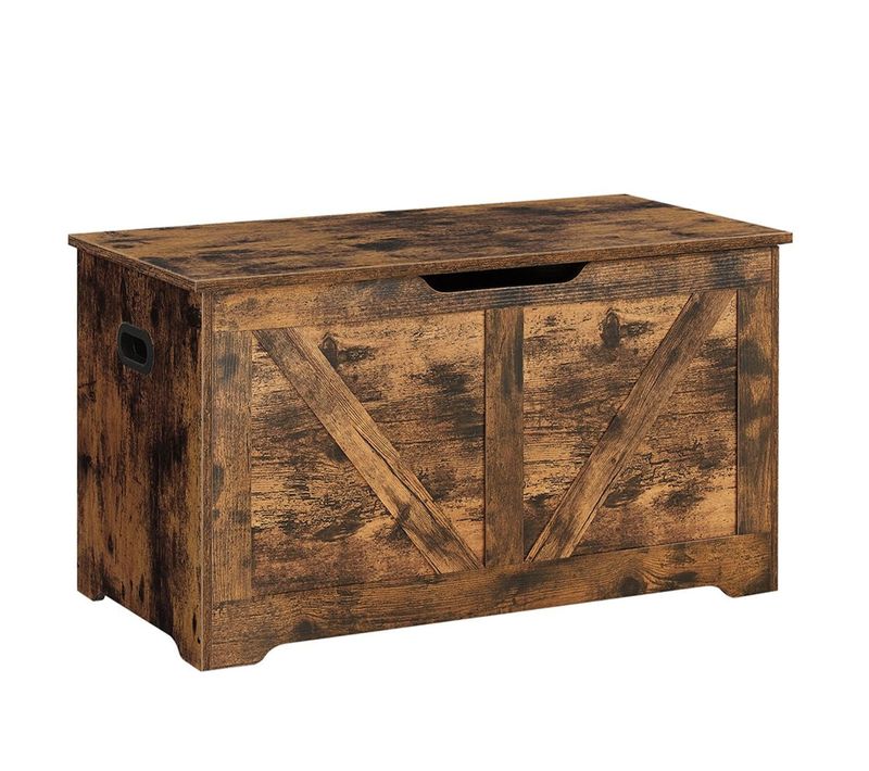 Coffre De Rangement Intérieur Banc à Chaussures Pouf Banquette Rangement Pour Jouet E